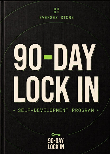GrandMaster 90-DAY LOCK IN Planner