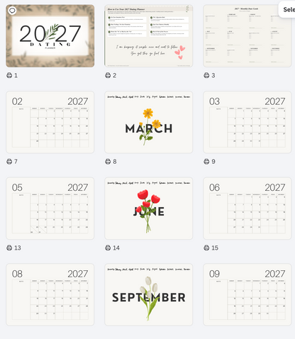 The Dating Planner - For the Girlies